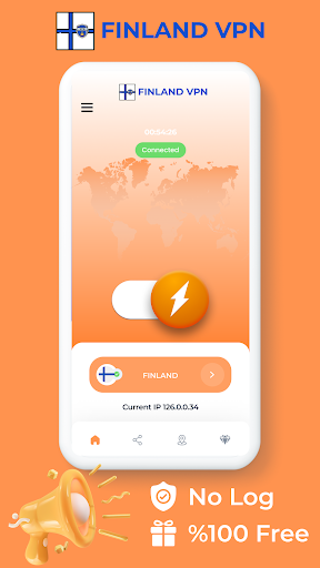 Finland VPN - Private Proxy Screenshot 1 