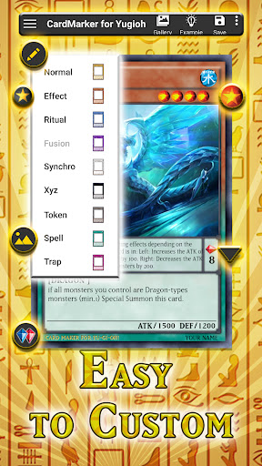 Card Maker for YugiOh Screenshot 4 