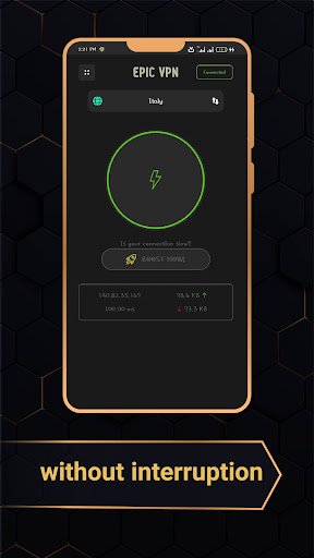 Epic VPN - Fast and Secure Screenshot 1
