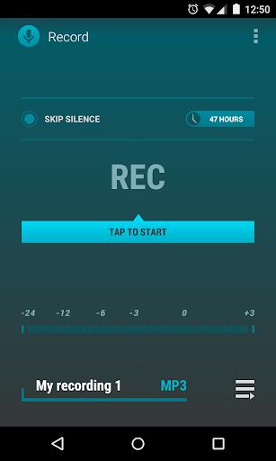 AudioField: MP3 Voice Recorder Screenshot 4 