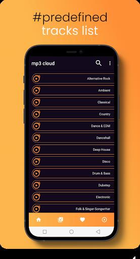 MP3 Cloud Screenshot 1