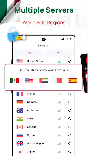 Mexico VPN - Get Mexican IP Screenshot 2 