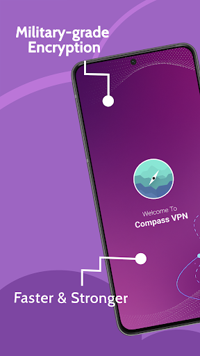 CompassVPN: Fast Unlimited VPN Screenshot 1 