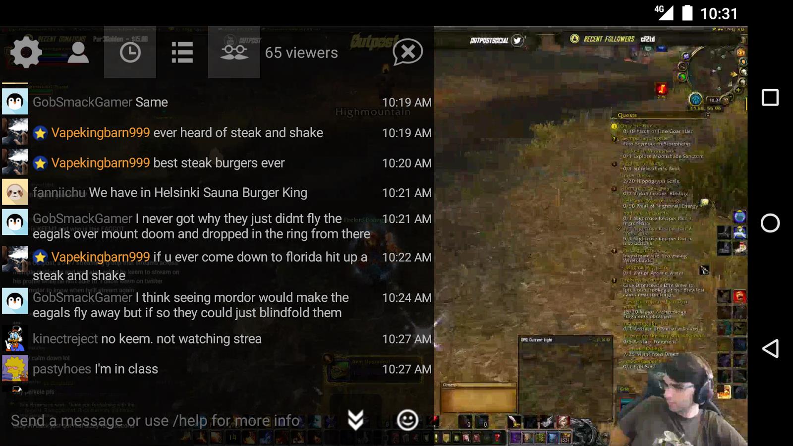 stream.me - Live Streams Screenshot 3 