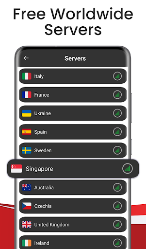 Singapore VPN - Unlimited Fast Screenshot 3 