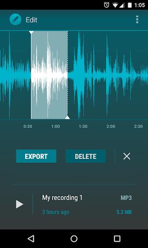 AudioField: MP3 Voice Recorder Screenshot 2