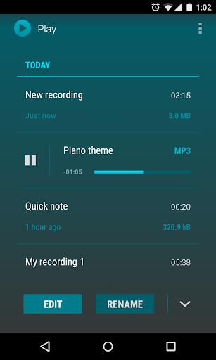 AudioField: MP3 Voice Recorder Screenshot 3 