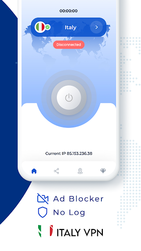 VPN Italy - Get Italy IP Screenshot 2