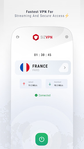 SizVPN - V2ray Fast and Secure Screenshot 1 