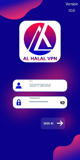 AlhalalVPN Screenshot 1