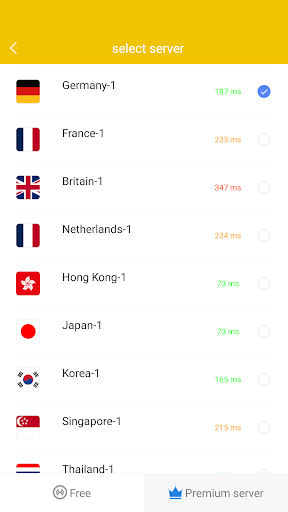 VPN Germany - DE VPN Proxy Screenshot 2