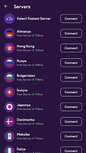 Purple Fast VPN Screenshot 3 