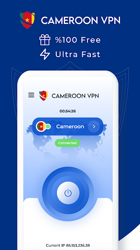 VPN Cameroon - Get Cameroon IP Screenshot 1 