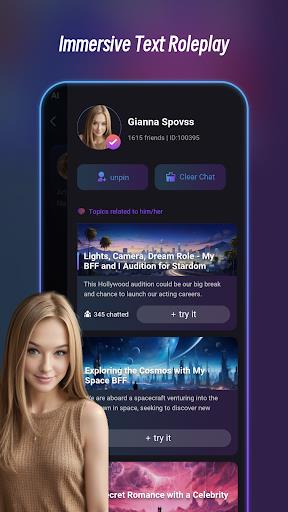 Linky:Chat with Influencers AI Screenshot 2