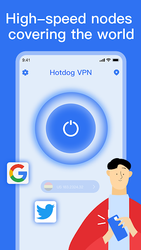 Hotdog VPN-Fast & Unlimited Screenshot 1 