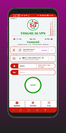 TANGAIL 5G VPN Screenshot 3 
