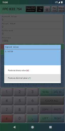 Floating Point Calculator IEEE Screenshot 4 