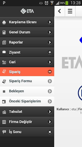 EtaMobil Screenshot 2