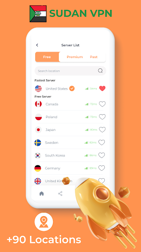 Sudan VPN - Private Proxy Screenshot 3
