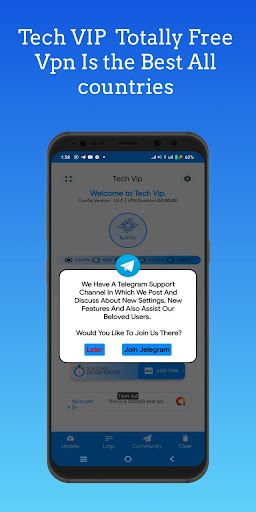 Tech VIP - Unlimited VPN Screenshot 1 