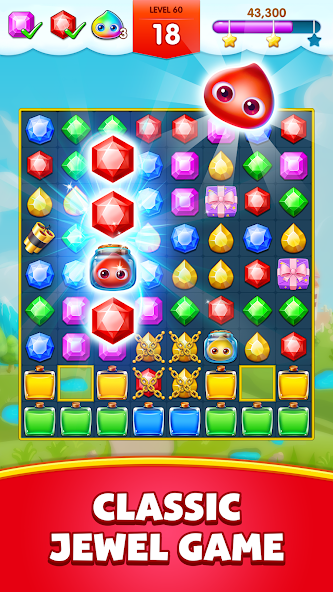 Jewels Legend - Match 3 Puzzle Mod Screenshot 1 