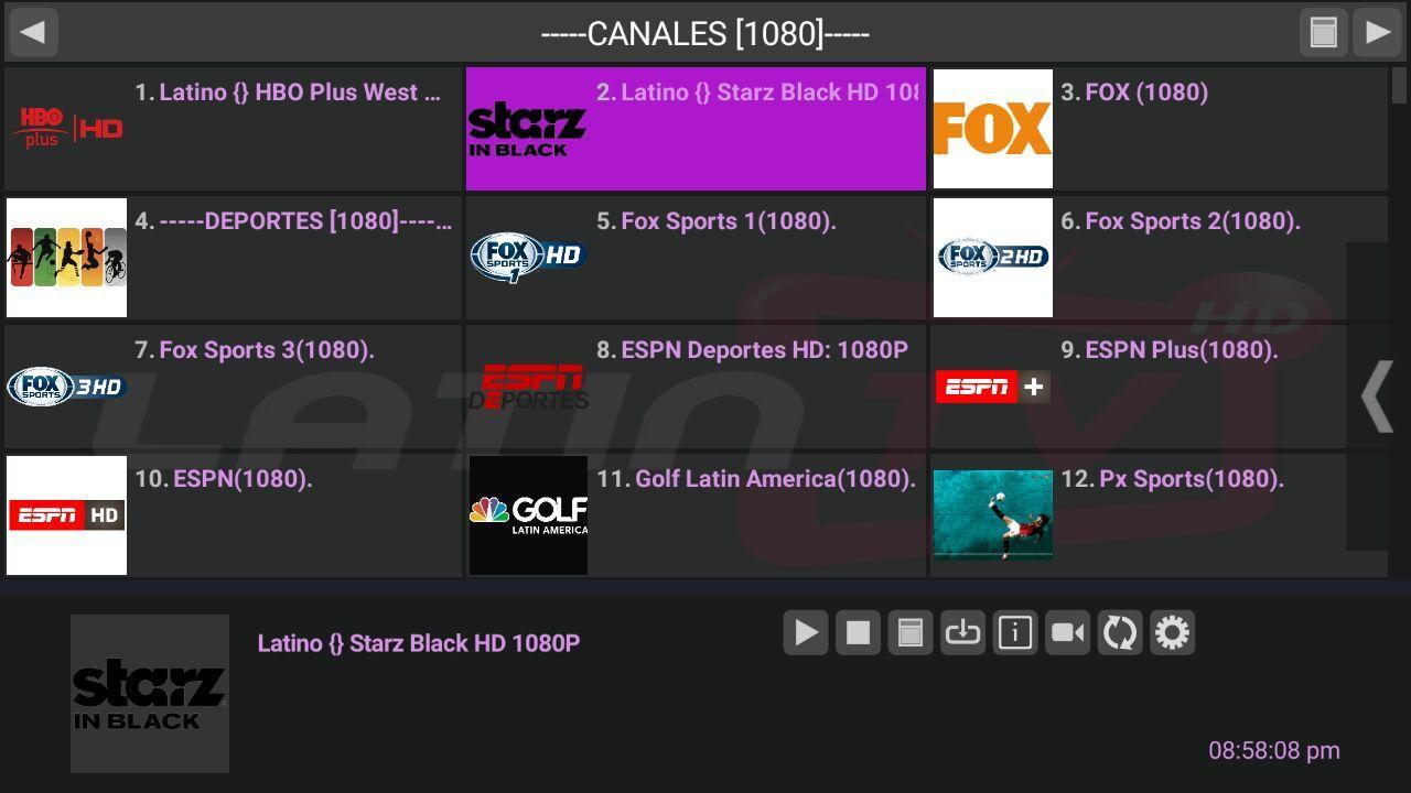 Latin TV Screenshot 1 