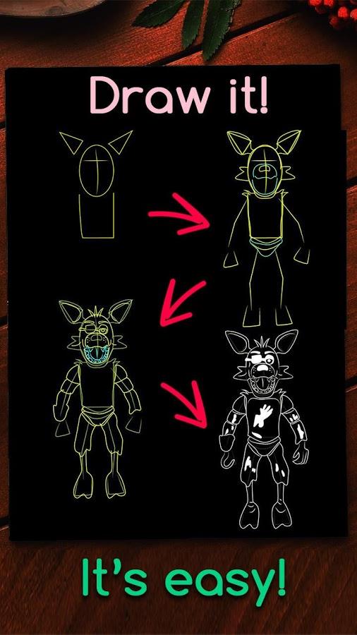 How to Draw FNaF Characters Screenshot 4 