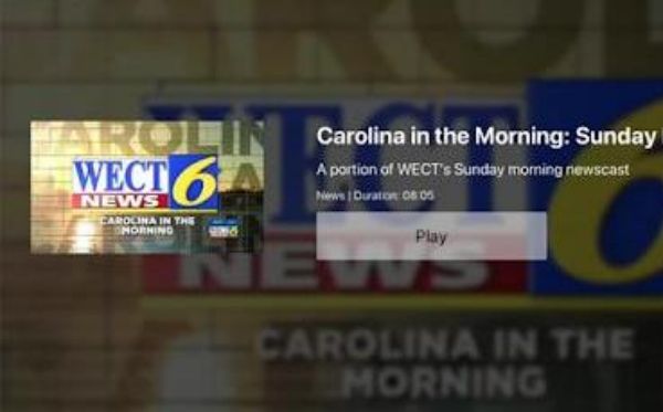 WECT 6 Local News Screenshot 1