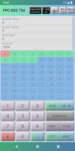 Floating Point Calculator IEEE Screenshot 3 