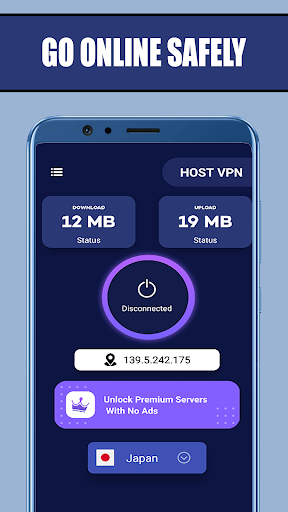 Host VPN - Secure VPN Proxy Screenshot 2 