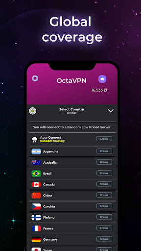 OctaVPN Screenshot 1 