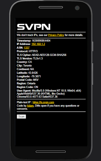 VPN Scanner Screenshot 1