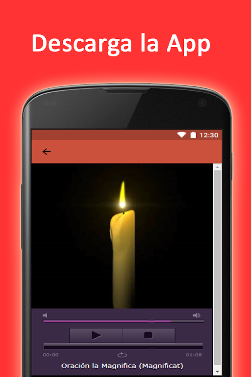 Oracion la magnifica en audio: El Magnificat Screenshot 2 