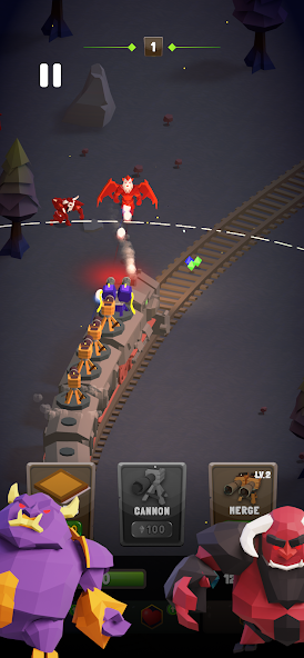 Train Defense: Merge N Fight Mod Screenshot 3 