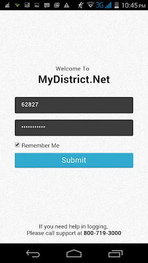 MyDistrict Delivery app Screenshot 1