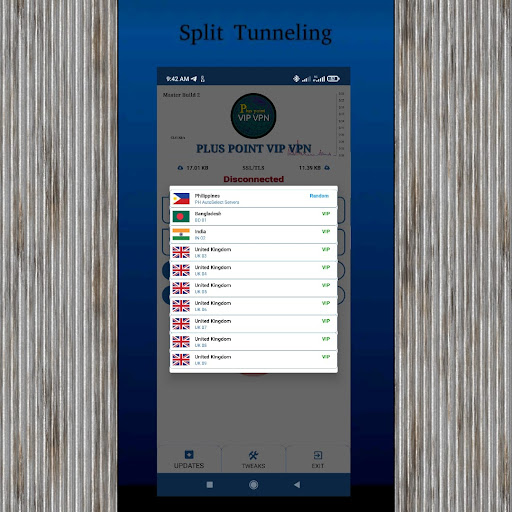 PLUS POINT VIP VPN Screenshot 1 