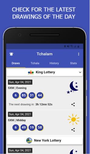 TCHALAM: Lottery with Haitian Spiritual Numbers Screenshot 2 