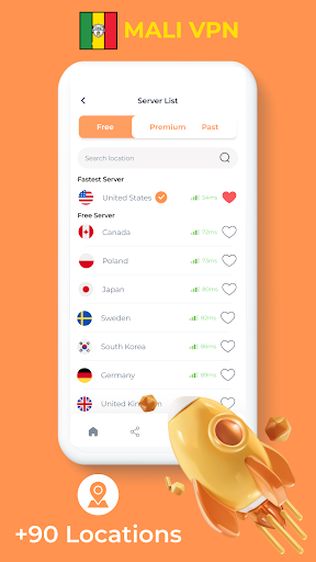 Mali VPN - Fast Private Proxy Screenshot 2