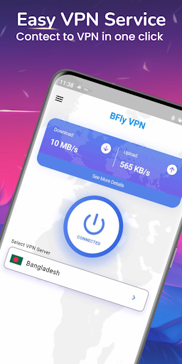 BFly VPN । Your Online Freedom Screenshot 1 