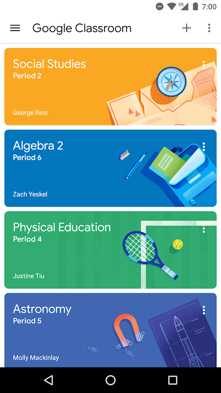 Google Classroom Screenshot 1 