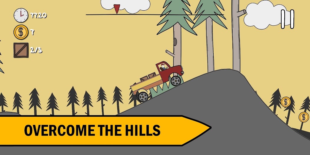 Hill Climb Trucker! Mod Screenshot 4 