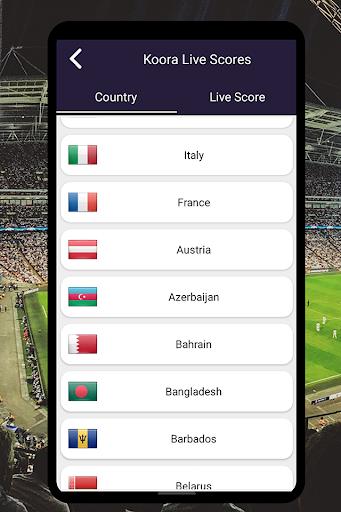 Koora live Scores Screenshot 4