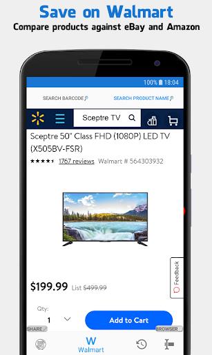 Barcode Scanner for Walmart - Price Checker Screenshot 1