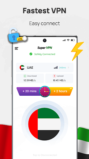 VPN UAE - Get Dubai IP Screenshot 1