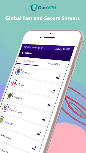 QueVPN - Fast & Secure VPN Screenshot 2