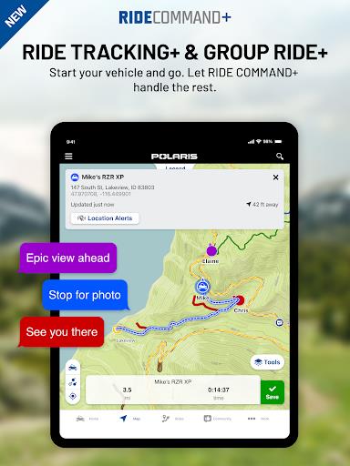 Polaris Ride Command Screenshot 3