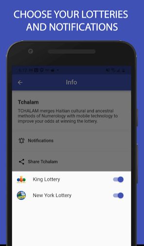 TCHALAM: Lottery with Haitian Spiritual Numbers Screenshot 1 