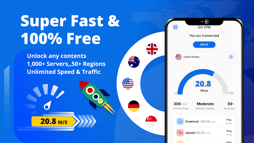 Speed VPN - Proxy & Speed Test Screenshot 2 