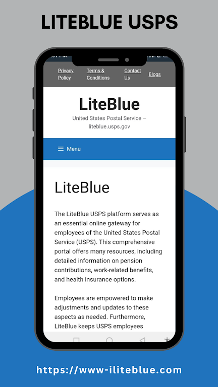 Liteblue USPS Screenshot 1