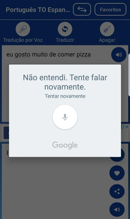 Tradutor Português Inglês/Inglês Português Screenshot 3 